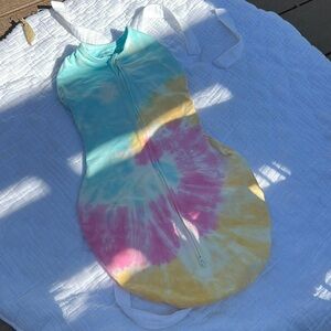 Happiest Baby Rainbow Tie-Dye Sleepea Comforter Swaddle Sack